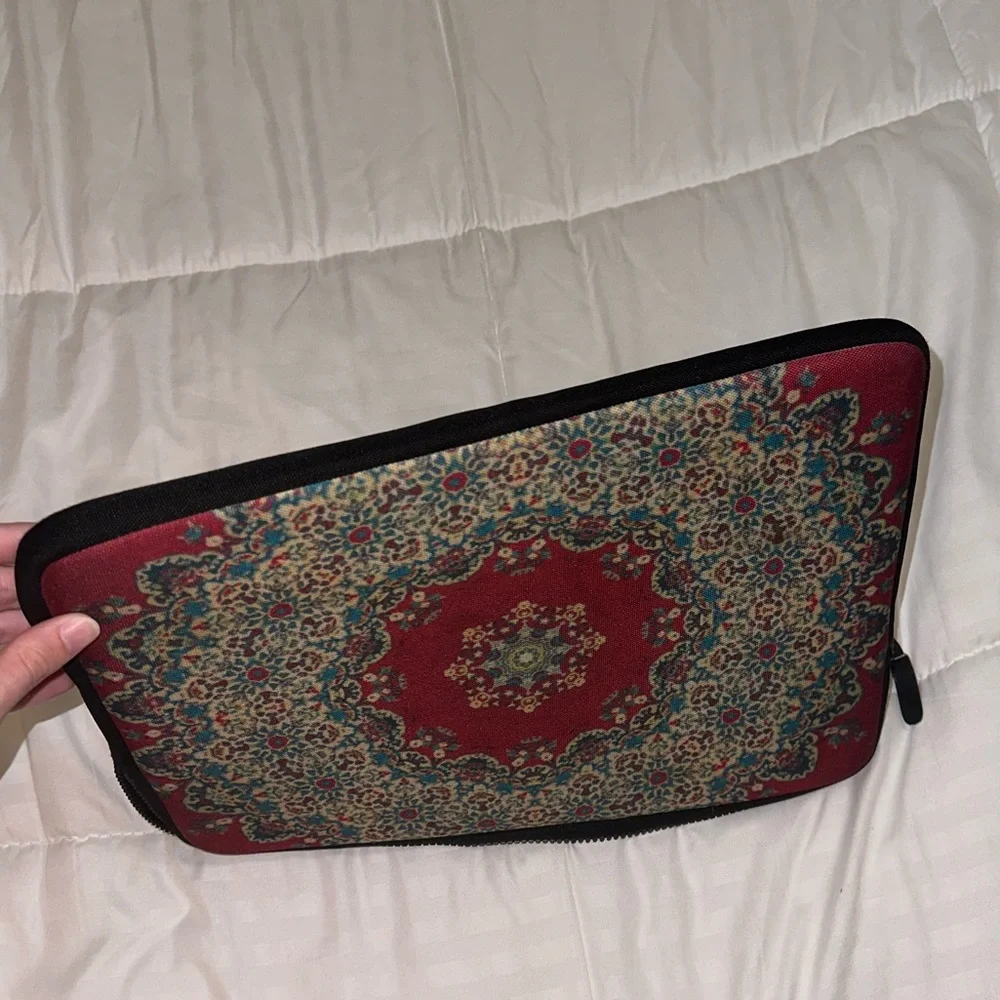 Society6 boho laptop sleeve